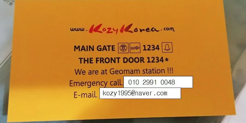 Kozy Korea Guesthouse Incheon Guest house